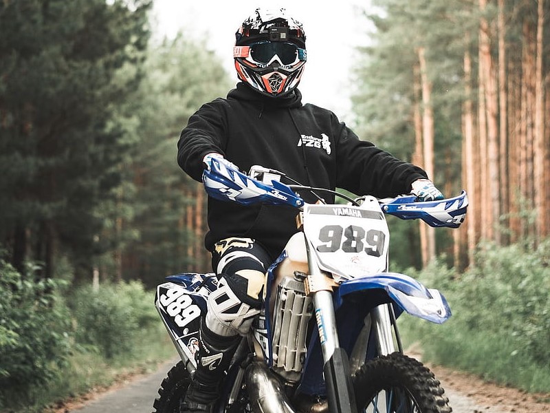 Motocross helmets are designed to offer protection