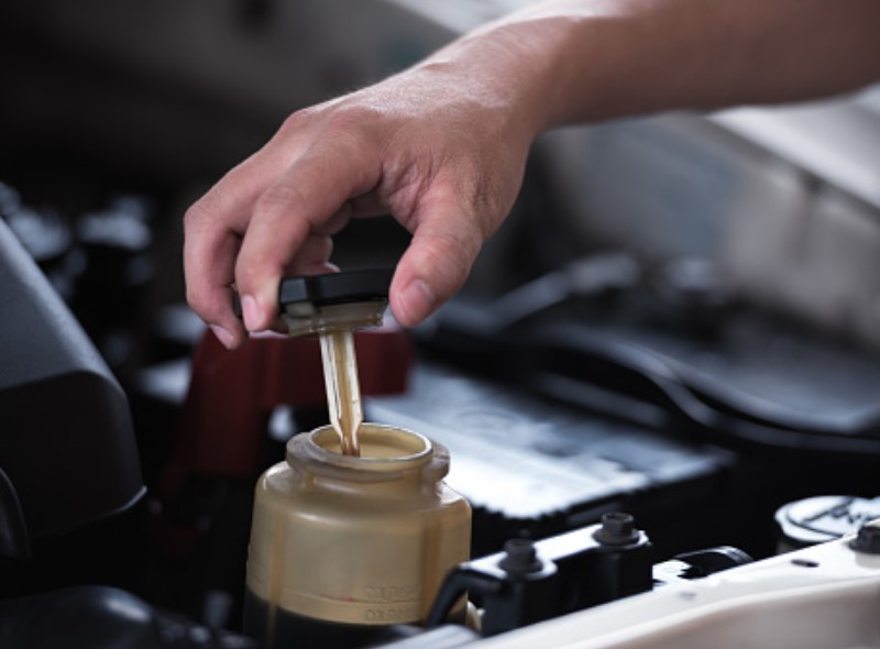 check the power steering oil regularly