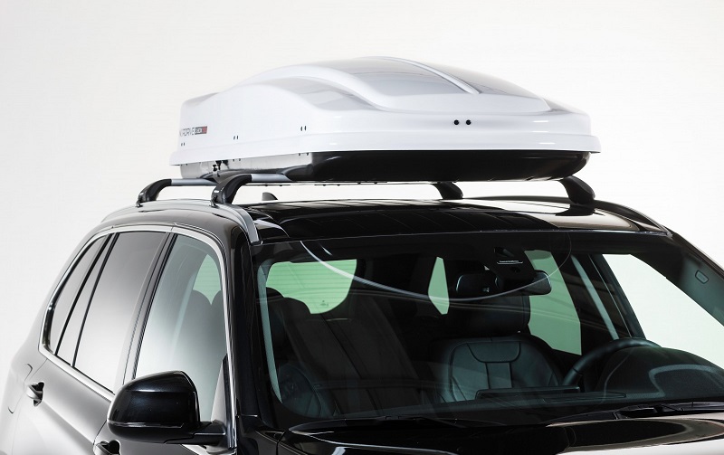 Roof-mounted car trunk