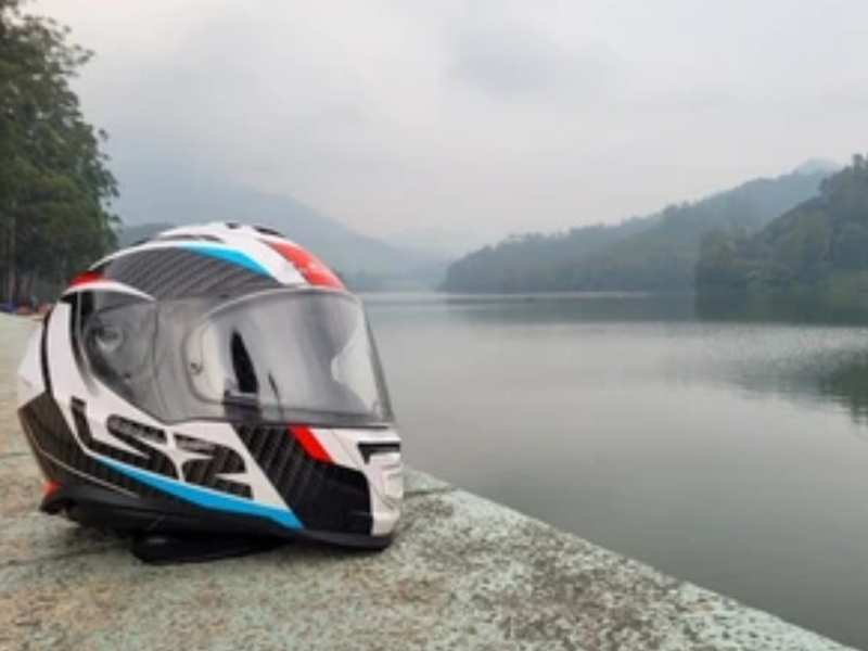 LS2 helmets with different features